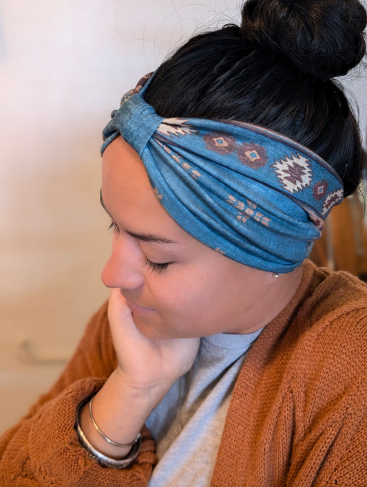 Aztec Knot Head Band