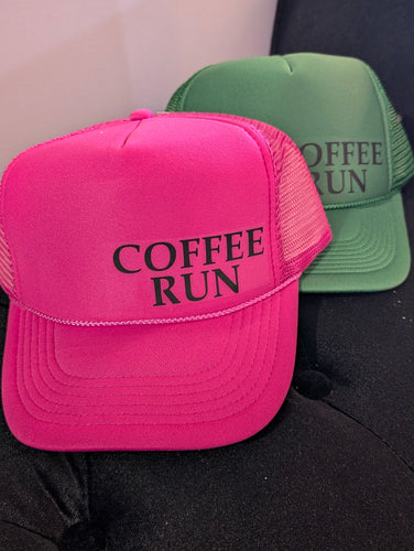 Coffee Run Trucker Hat