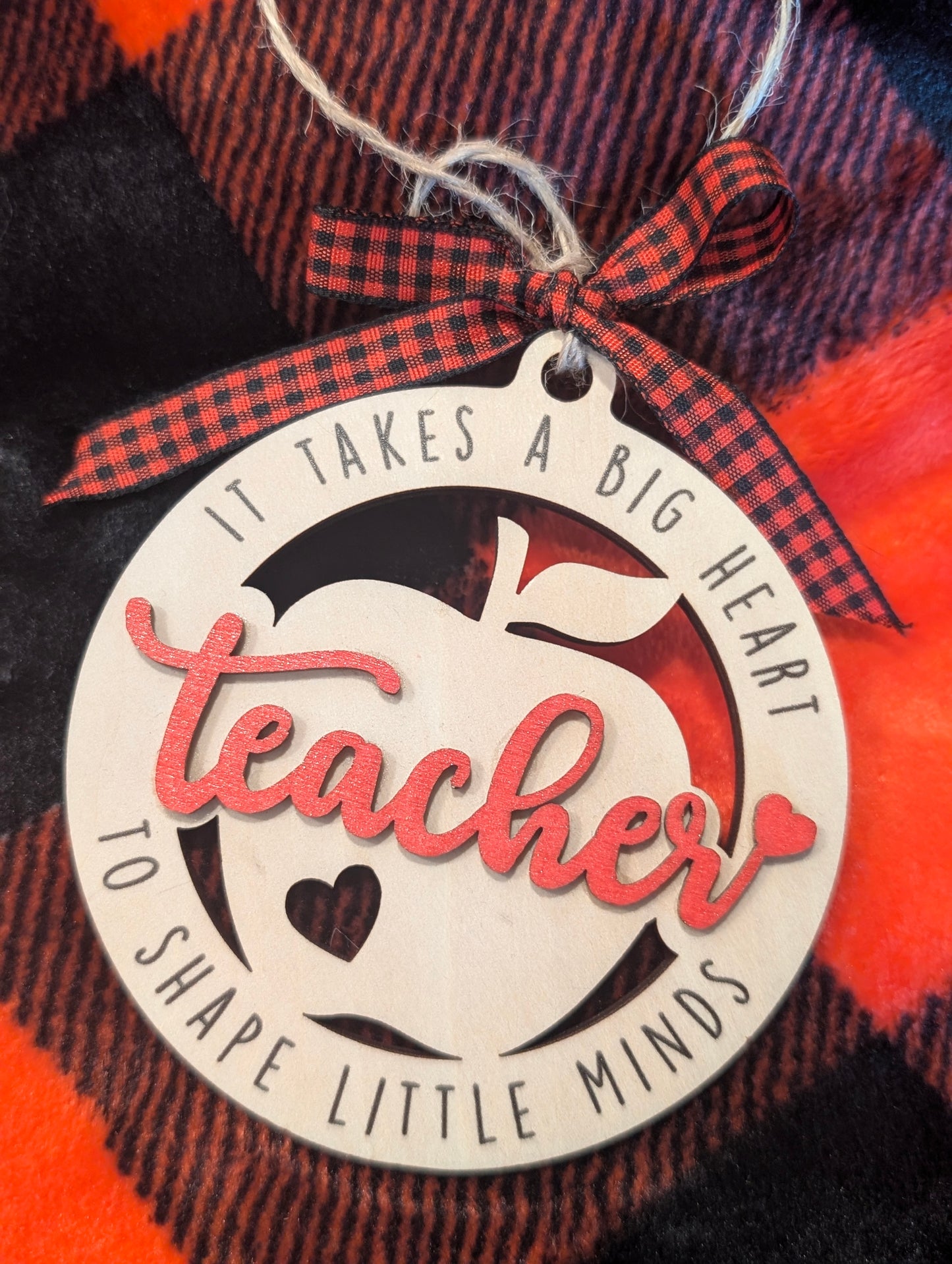 Christmas Teacher Ornament