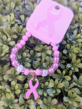 Load image into Gallery viewer, Breast Cancer Bracelet