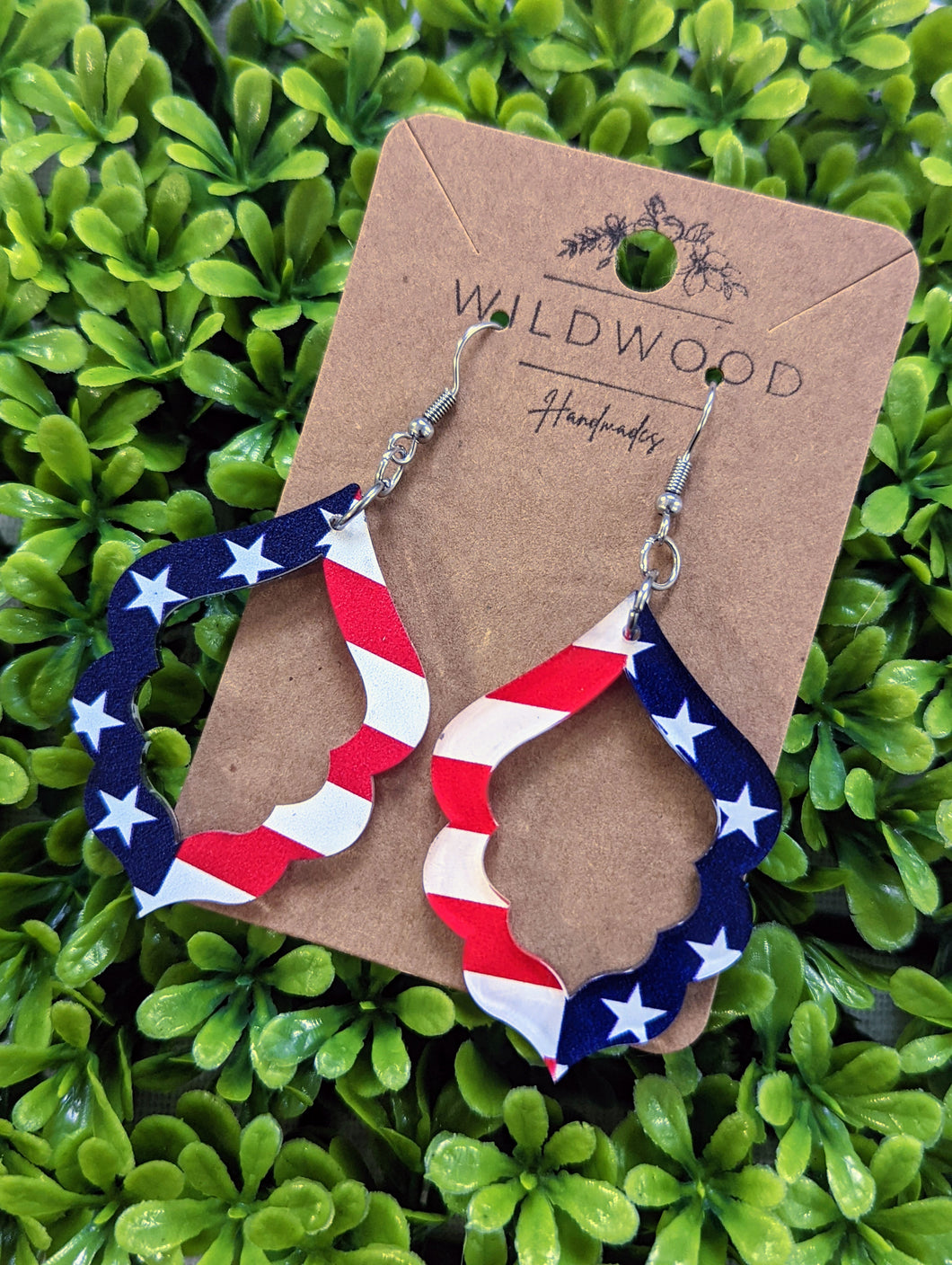 USA wildwood earrings