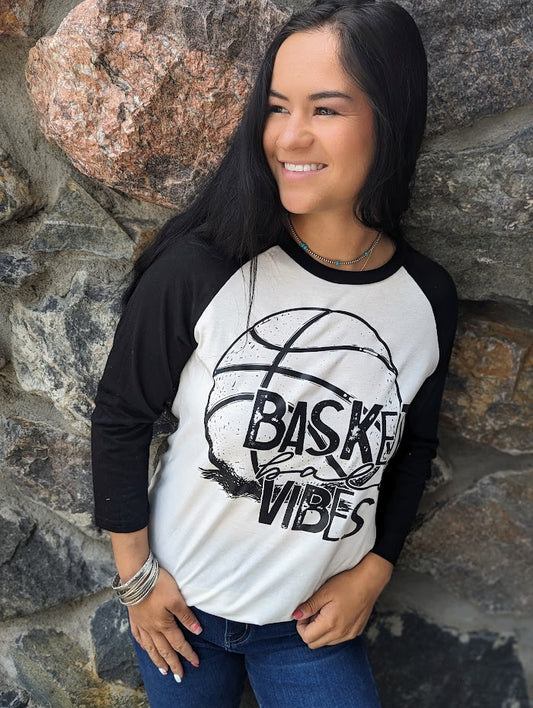 Basketball Vibes 3/4 Length Sleeve