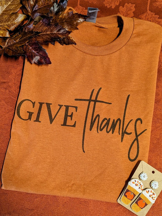 Give Thanks Tee