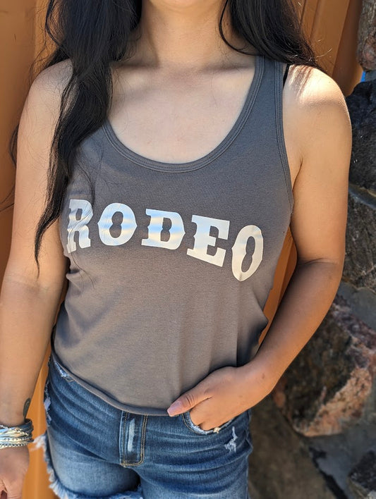 Gray Rodeo Tank