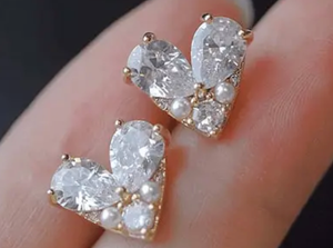 Elegant Heart Earrings