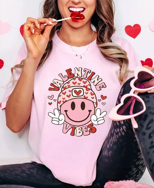 Valentine Vibes Tshirts