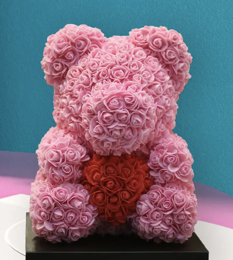 Rose Bear For Valentines Day