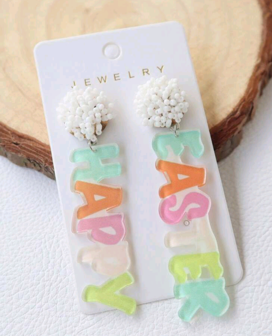 Happy Easter Earrings