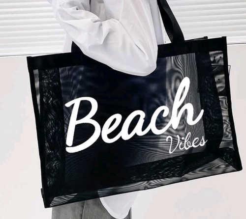 Mesh Beach Vibes Bag