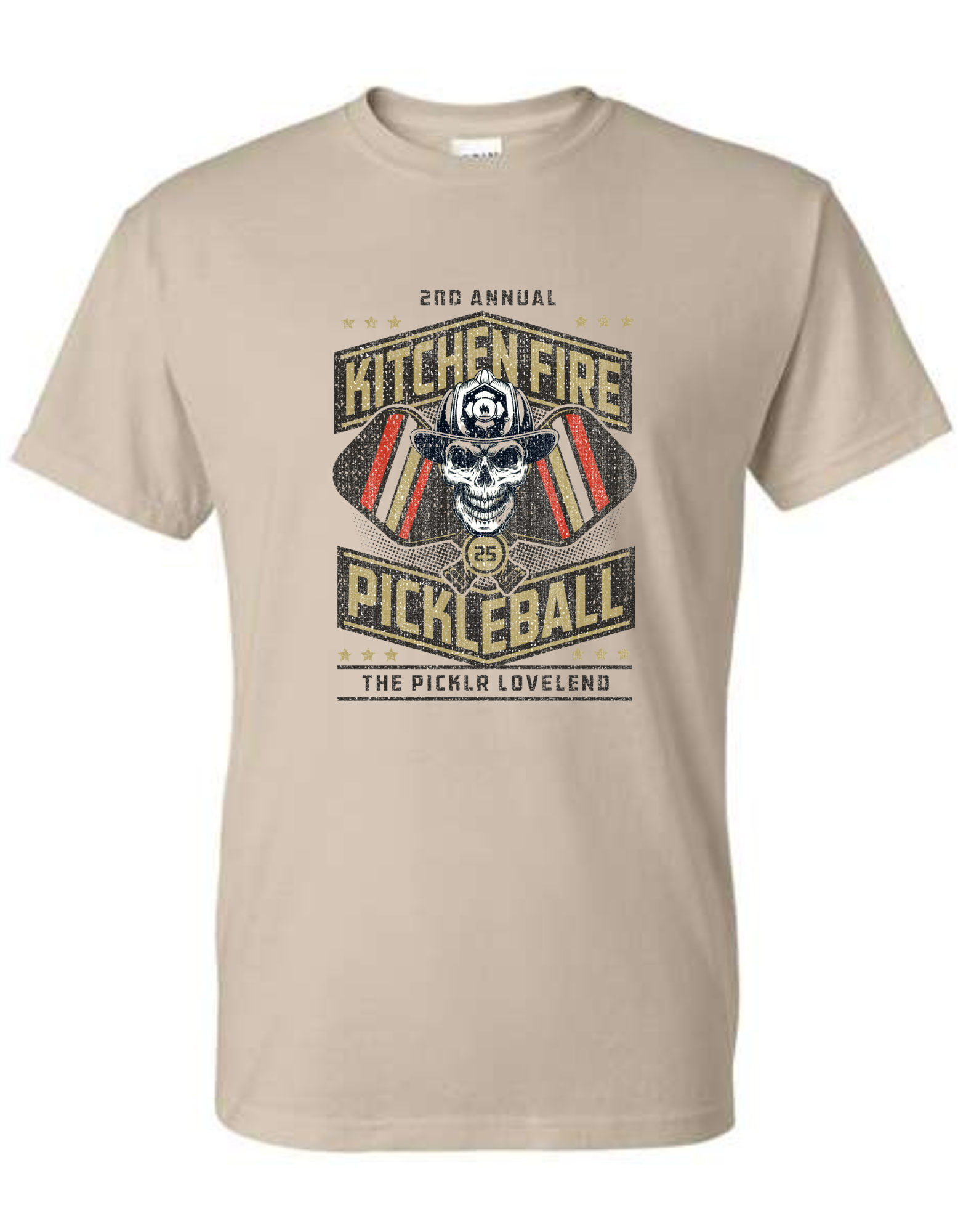 PRE-ORDER Kitchen Fire Pickleball Tshirt