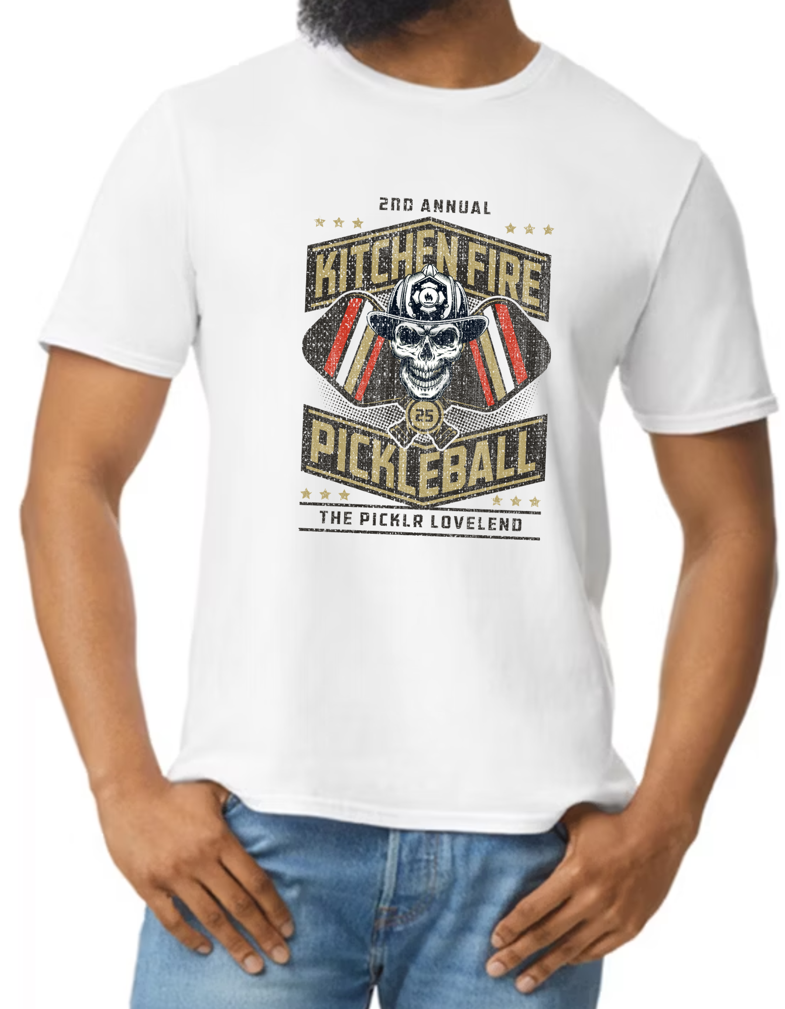 PRE-ORDER Kitchen Fire Pickleball Tshirt