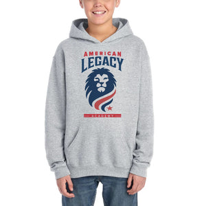 American Legacy- Grey Youth Hoodie