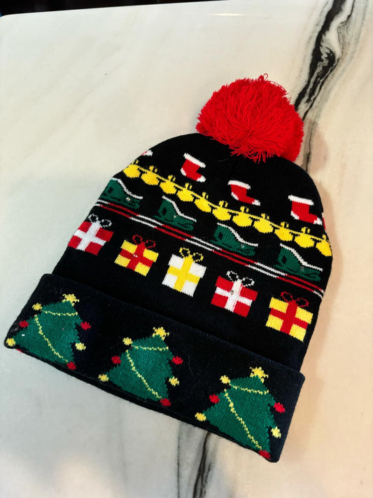 Black Christmas Beanie