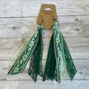Open Window Studios Ribbon Tassel Earrings