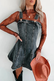 Denim Camisole Dress Overalls Skirt