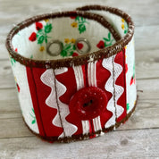 Open Window Studios Vintage Fabric Cuff