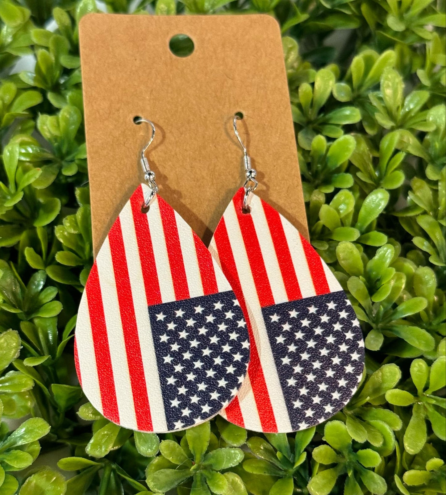 American Flag Earrings