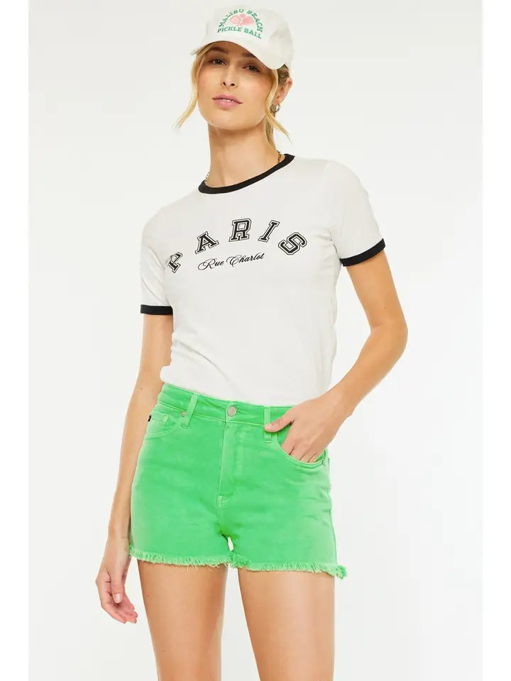 Lime Green Shorts