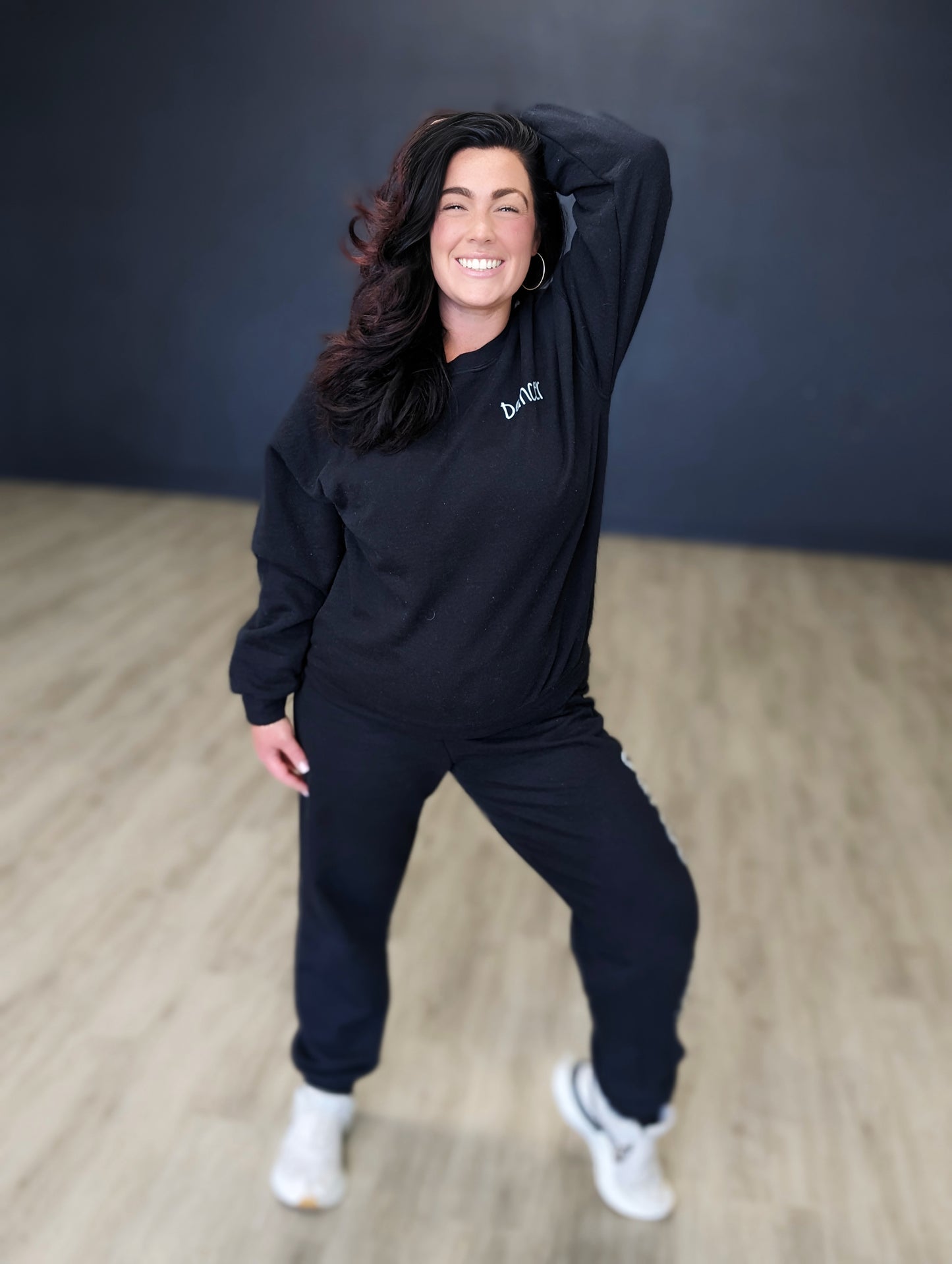 Dance Fusion Black Sweatpants