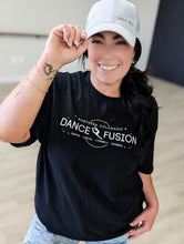 Load image into Gallery viewer, Dance Fusion Black Tee
