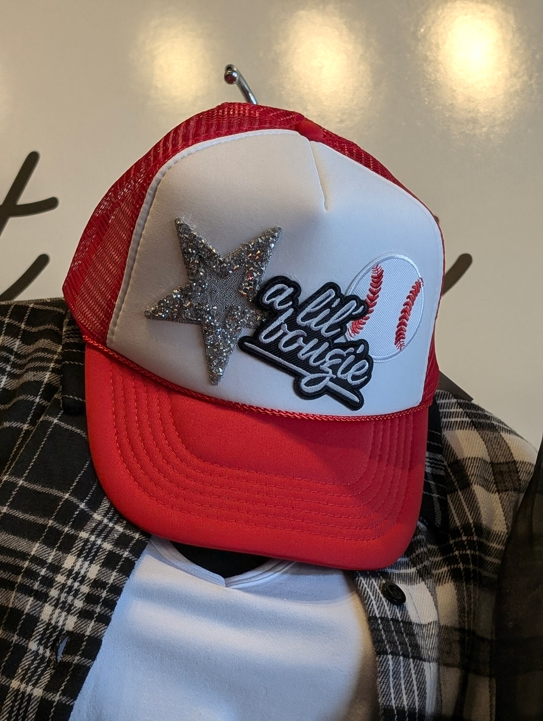 Lil Boujie Trucker Hat Custom Patches