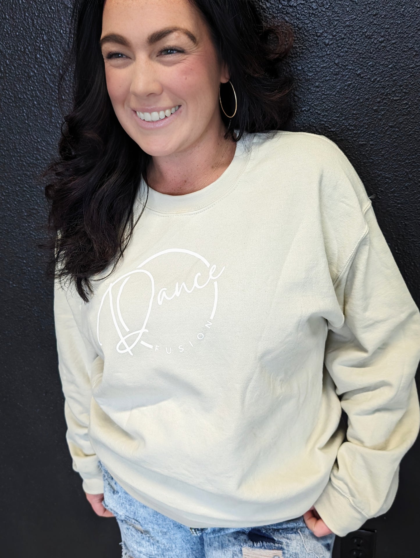 Dance Fusion Tan Sweatshirt