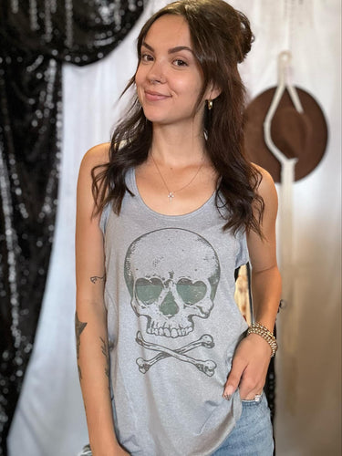 Gray Skull Tank