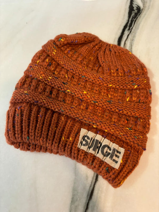 Surge Burnt Orange Beanie