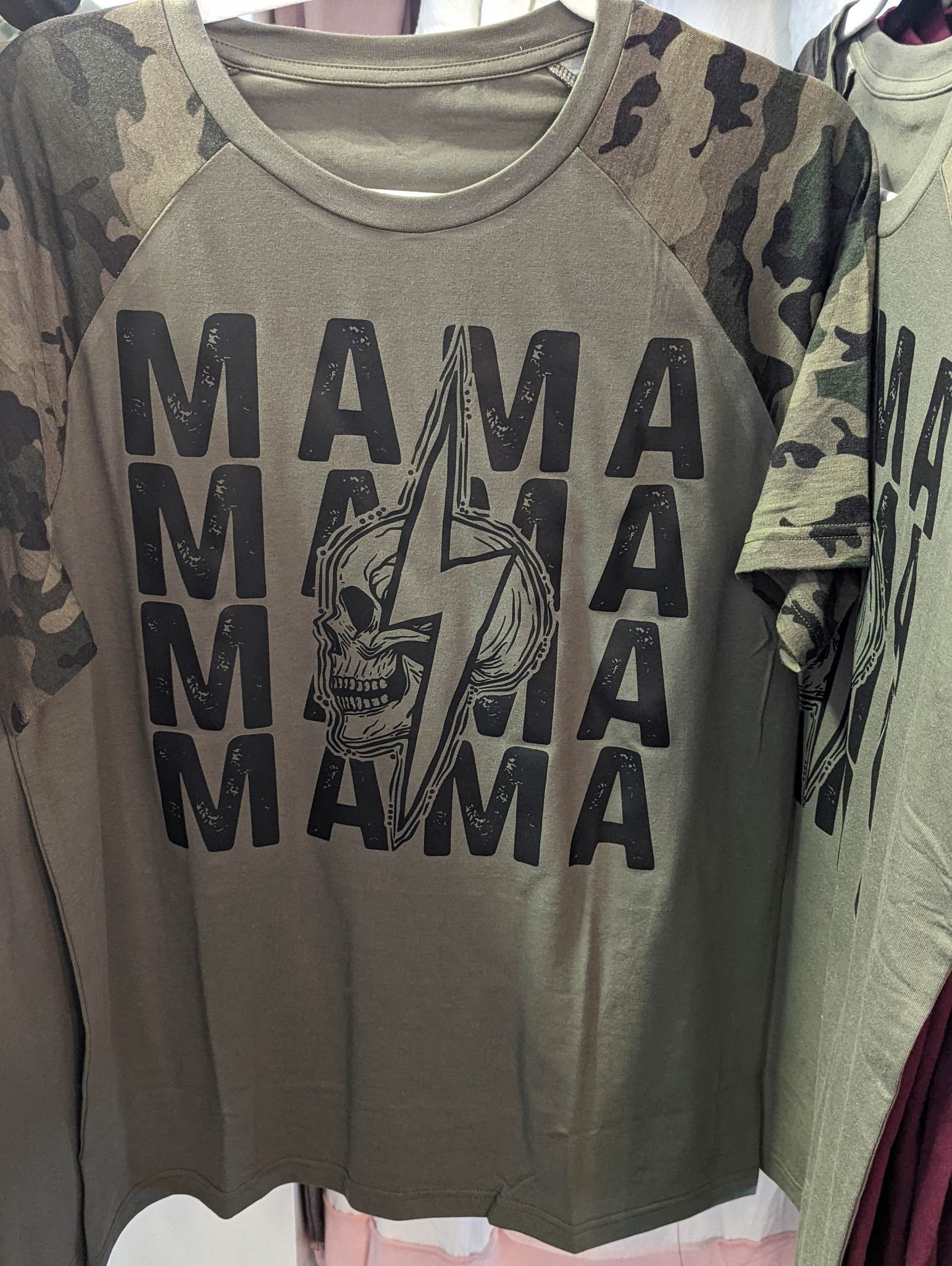 Camo Mama Bolt Tee