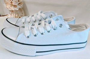 White CVN Sneakers