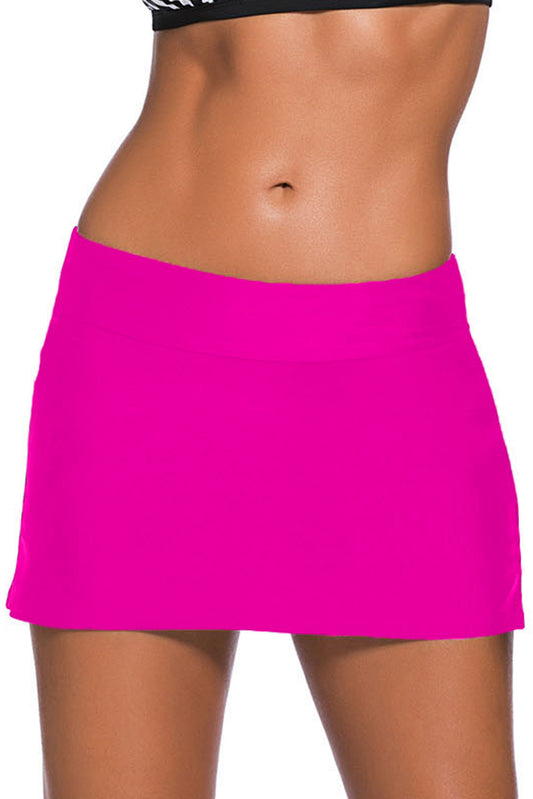 Rosy Skirted Swim Bikini Bottom