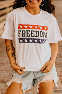 FREEDOM Patriotor Fashion Graphic Tee